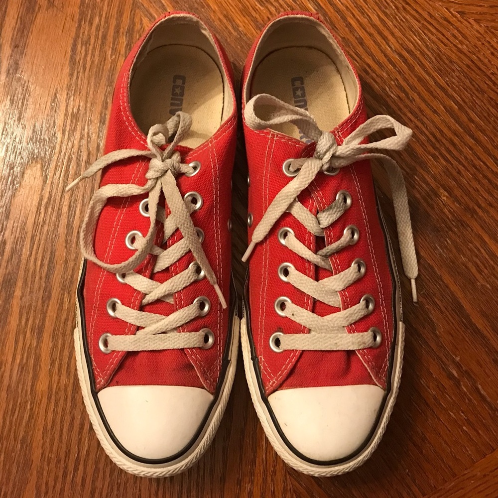Red Unisex Converse Sneakers!